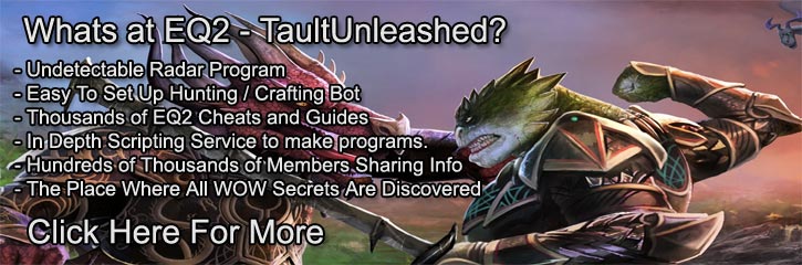 EverQuest 2 Cheats EQ2 Cheats EQ2 Exploits EQ2 Guides EQ2 Macros Programs EQ2 Bots Secrets Hints and Apps